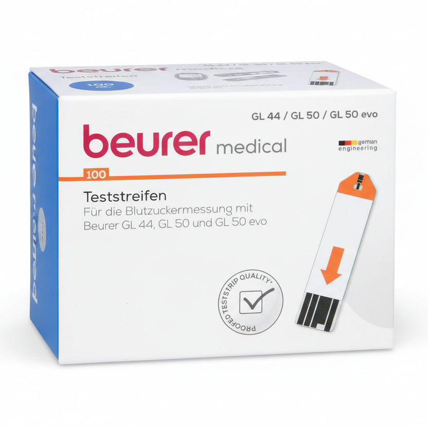 Blood Glucose Test Strips For Beurer G144 (50)
